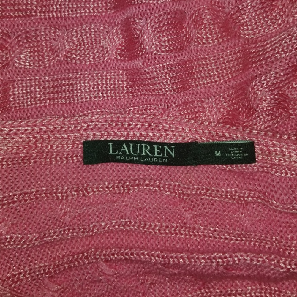 Pink Ralph Lauren sweater - Picture 2 of 2